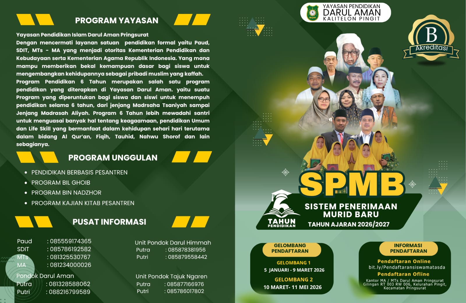 SPMB MA Darul Aman